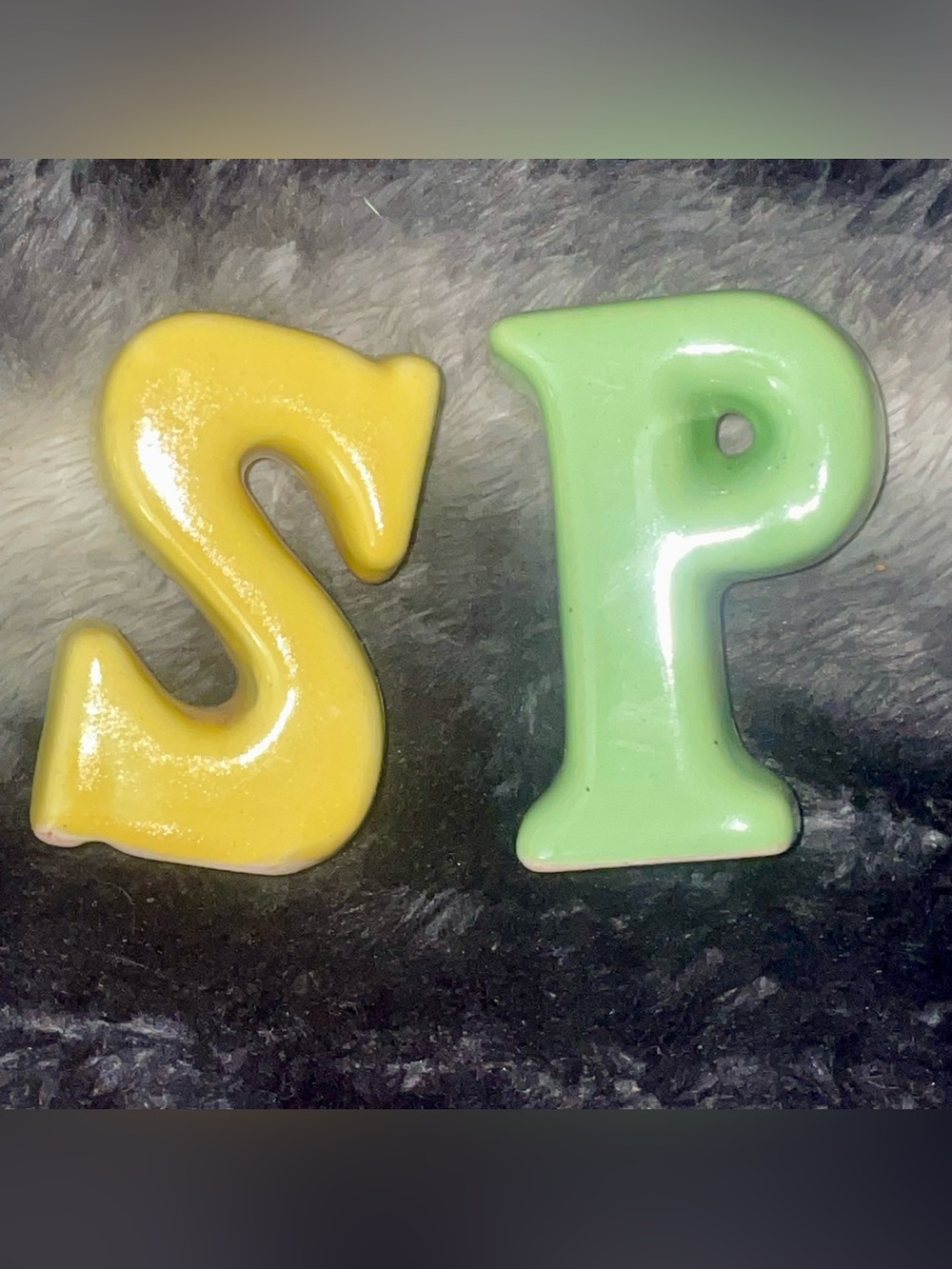 Ceramic S and P Salt and Pepper Shakers